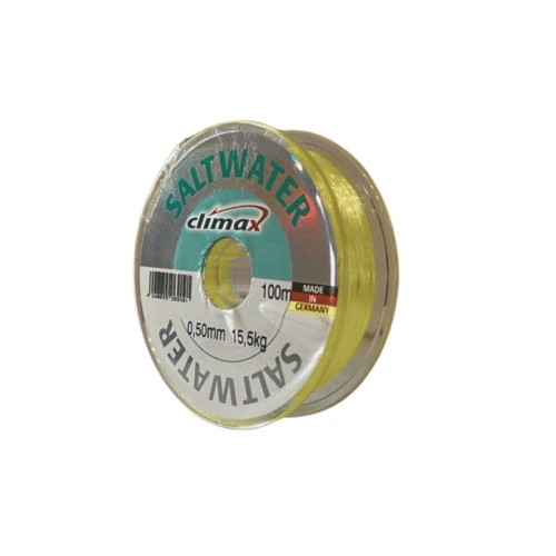 Monofilamento Saltwater Amarillo Fluor 100 Mts Climax