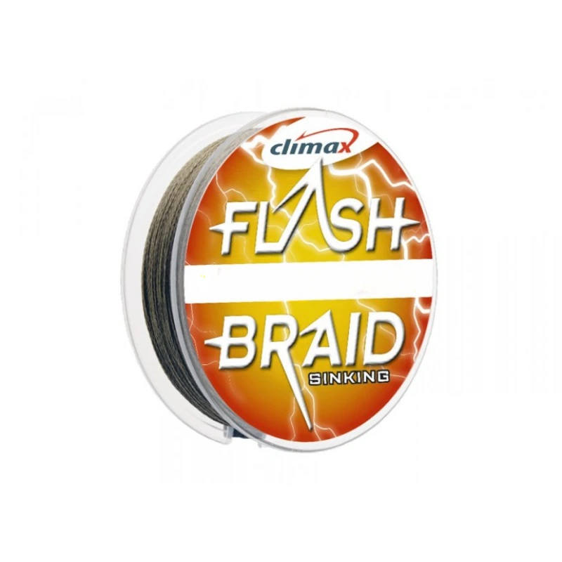 Multifilamento Flash Braid Verde 100 Mts Climax