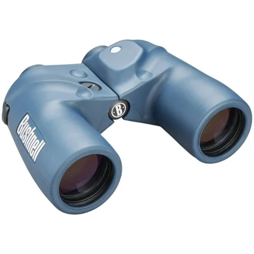 Binocular Bushnell Marine 7x 50MM, Con Compás y Telémetro Interno