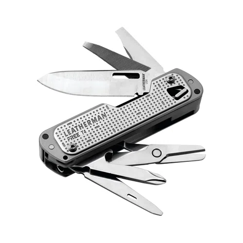 Presentamos la Cortapluma Leatherman Free T4 Bx 832686, que cuenta con un mango texturizado para un agarre óptimo. Incluye un cuchillo, una lima, tijeras y otras herramientas para realizar cualquier tarea sin esfuerzo.