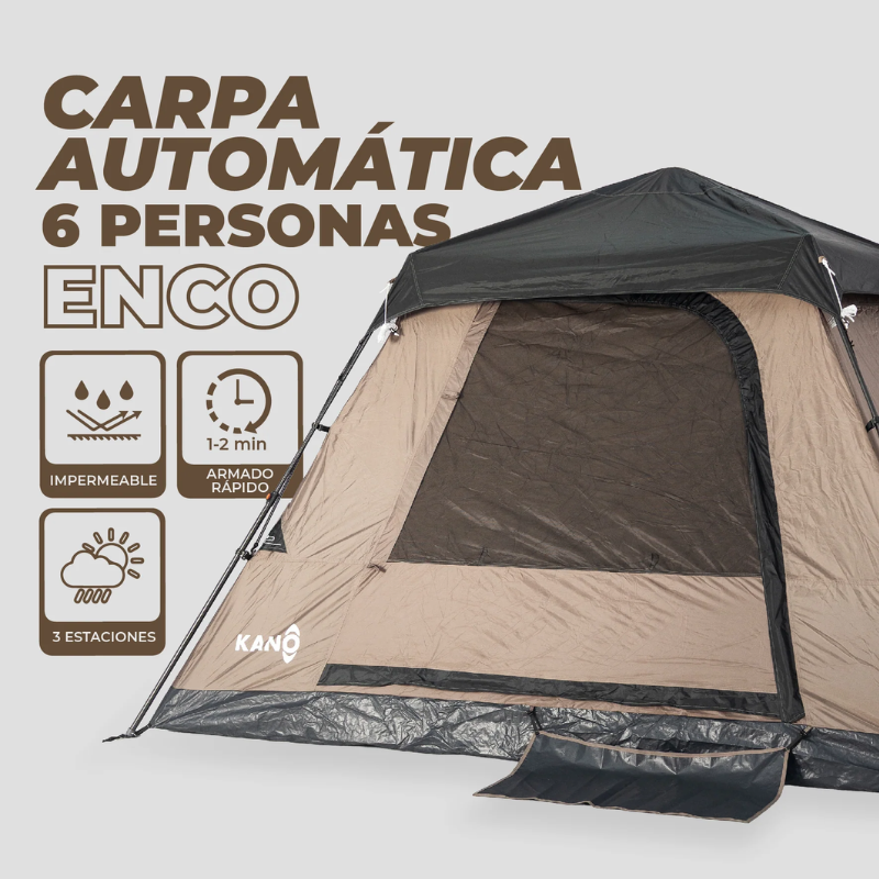 Carpa Automática Enco 6 Personas Kano - Imagen 2