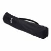 Presentamos la "Silla Camping Plegable Dam Iconic #66561", una bolsa de transporte cilíndrica negra con un asa conveniente y el icónico "DAM" impreso en texto blanco en su costado: un accesorio esencial para su colección de equipo plegable para acampar.