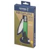 El estuche del cuchillo Opinel N°12 Explore presenta un cuchillo con mango verde, lo que enfatiza su uso ideal para actividades en la naturaleza, la aventura y el bushcraft. Fabricado con orgullo en Francia, este estuche presenta la herramienta perfecta para los entusiastas de las actividades al aire libre.