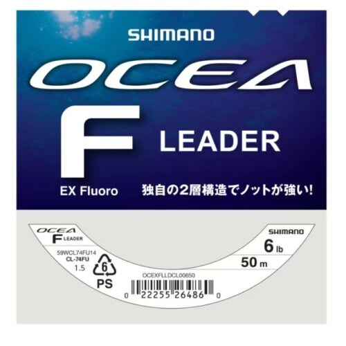 Línea Shimano Líder Ocea de Fluorocarbono 50m