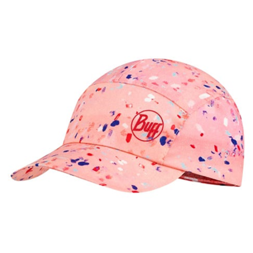 Gorra Buff Pack Mini para niños en color Sweetness Pink, diseñada para proteger del sol con tejido transpirable y de secado rápido, ideal para bebés y niños pequeños.