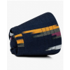 Gorra Jockey Buff Pack Baseball Elat Navy en posición plegada, mostrando su diseño compacto y portátil.