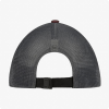 Vista trasera de la gorra Jockey Buff Explore Trucker Bonsy color terracota mostrando la malla y el cierre ajustable