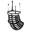 Experimente la comodidad y el estilo del columpio de plástico negro, con un diseño perforado y correas ajustables, ideal para áreas de juegos al aire libre. Inspirado en el Sistema de Retorno de Baloncesto Uk Time Sport Ball Return, su forma curva garantiza un movimiento de balanceo suave que recuerda al retorno sin esfuerzo de una pelota en juego.