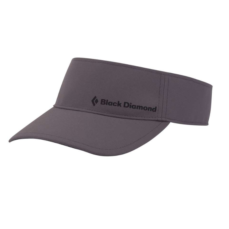 El Visera Black Diamond BD Slate es un accesorio elegante que presenta el icónico logotipo "Black Diamond" en el panel frontal, una visera curva y una correa ajustable en la parte posterior. Su elegante diseño gris agrega un toque de estilo a cualquier atuendo.