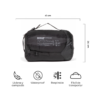 Descubre el Saco de Dormir Kano Aconcagua 3 Estaciones – Negro: un elegante saco de dormir negro con unas dimensiones de 41 cm por 24 cm. Es ligero, compacto y perfecto para tres estaciones. Diseñado para ser impermeable y transpirable, es fácil de transportar en cualquier aventura.