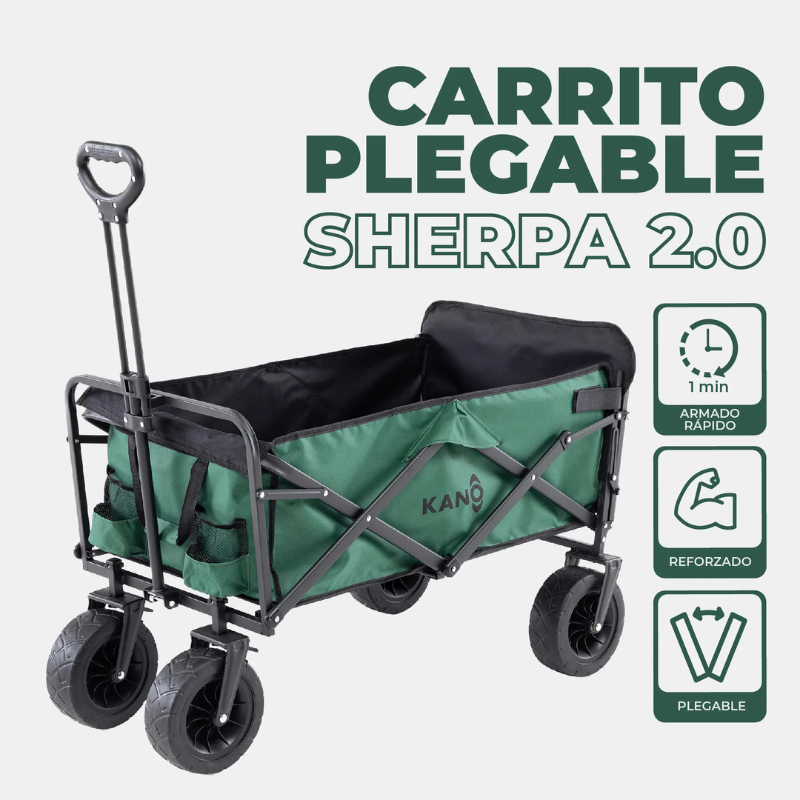 Carro de Transporte Kano Sherpa 2.0 Plegable - Imagen 3