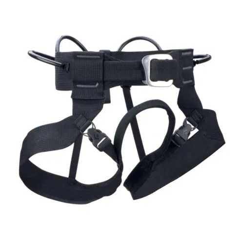 Presentamos el Arnés Black Diamond Alpine Bod: este arnés de escalada negro viene equipado con correas ajustables y hebillas de metal para una mayor seguridad durante la escalada en roca. Cuenta con perneras anchas y un cinturón resistente que garantiza un ajuste seguro y una sujeción óptima.