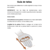 Una guía en español para medir las manos, con guantes Black Diamond Crag Gloves, que muestra cómo medir la circunferencia y la longitud de la palma, con flechas que indican los puntos clave. Las instrucciones destacan el uso de tallas para hombres/unisex a menos que se especifique lo contrario para mujeres. Ideal para elegir los guantes adecuados.