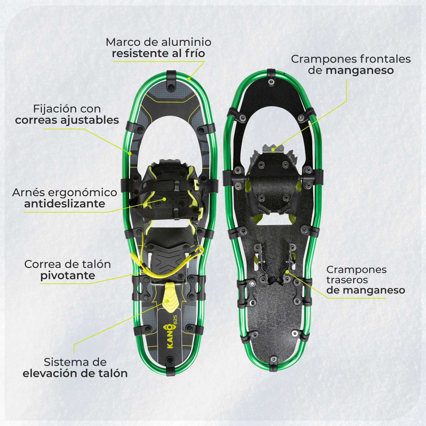 Raquetas de Nieve Huascaran Kano
