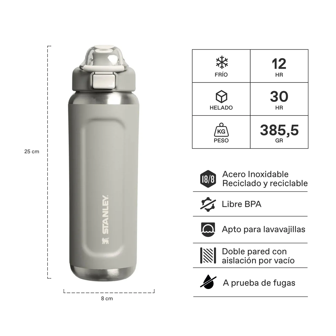 Botella Térmica Stanley Wellspring 710 ml - Imagen 2