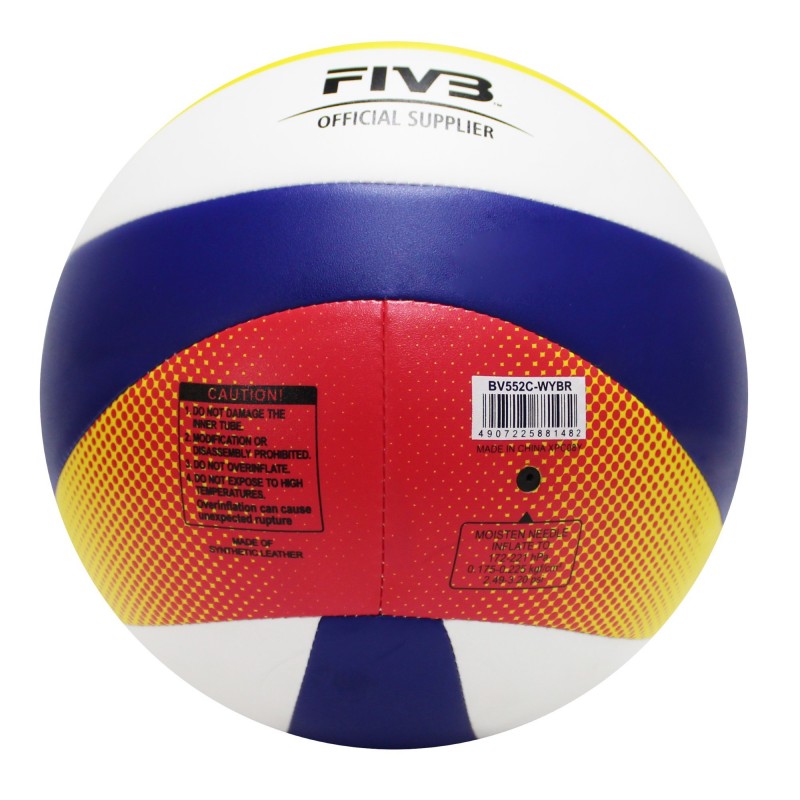 Balón de Beach Volleyball Mikasa BV552C-WYBR - Imagen 6