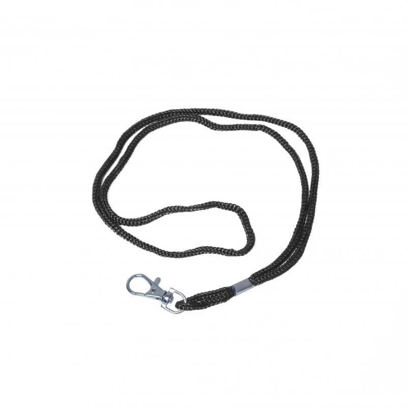 Cordones Negros para Pitos con Mosquetón
