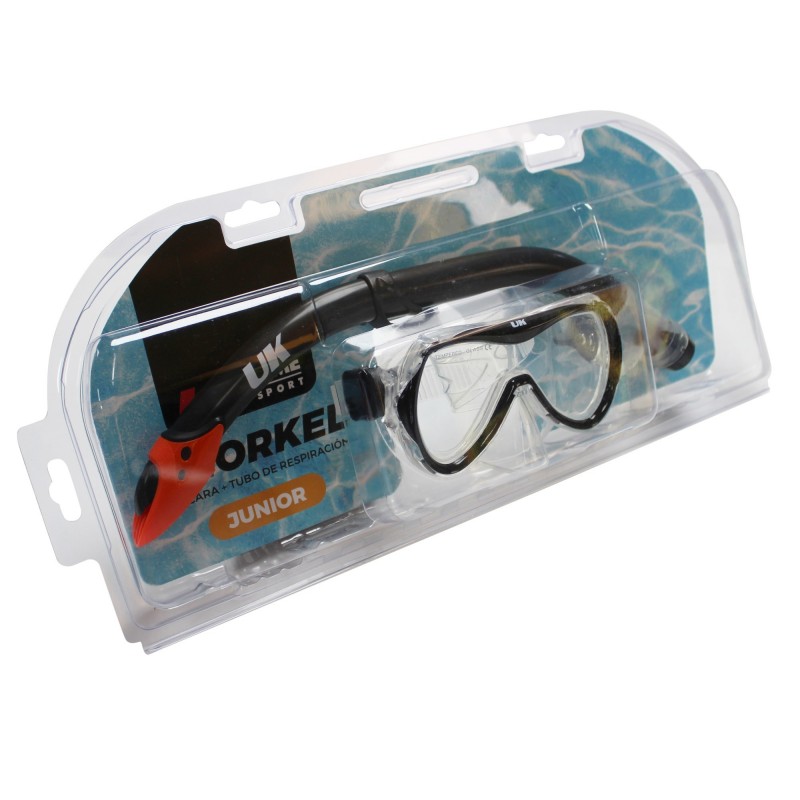 Set Máscara y Snorkel Adulto UK Time - Imagen 5