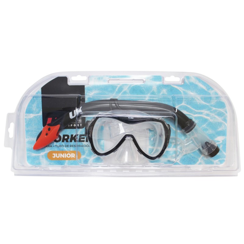 Set Máscara y Snorkel Adulto UK Time - Imagen 6