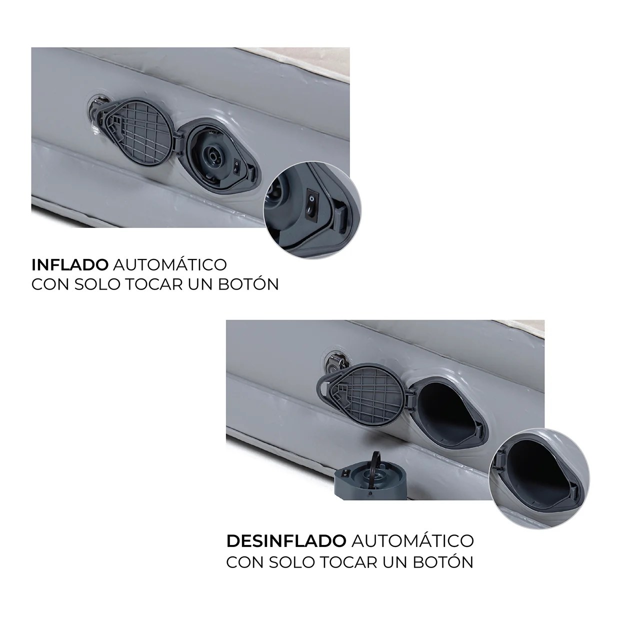 Colchón Eléctrico Inflable Chagual Kano (2 plazas) - vista 3