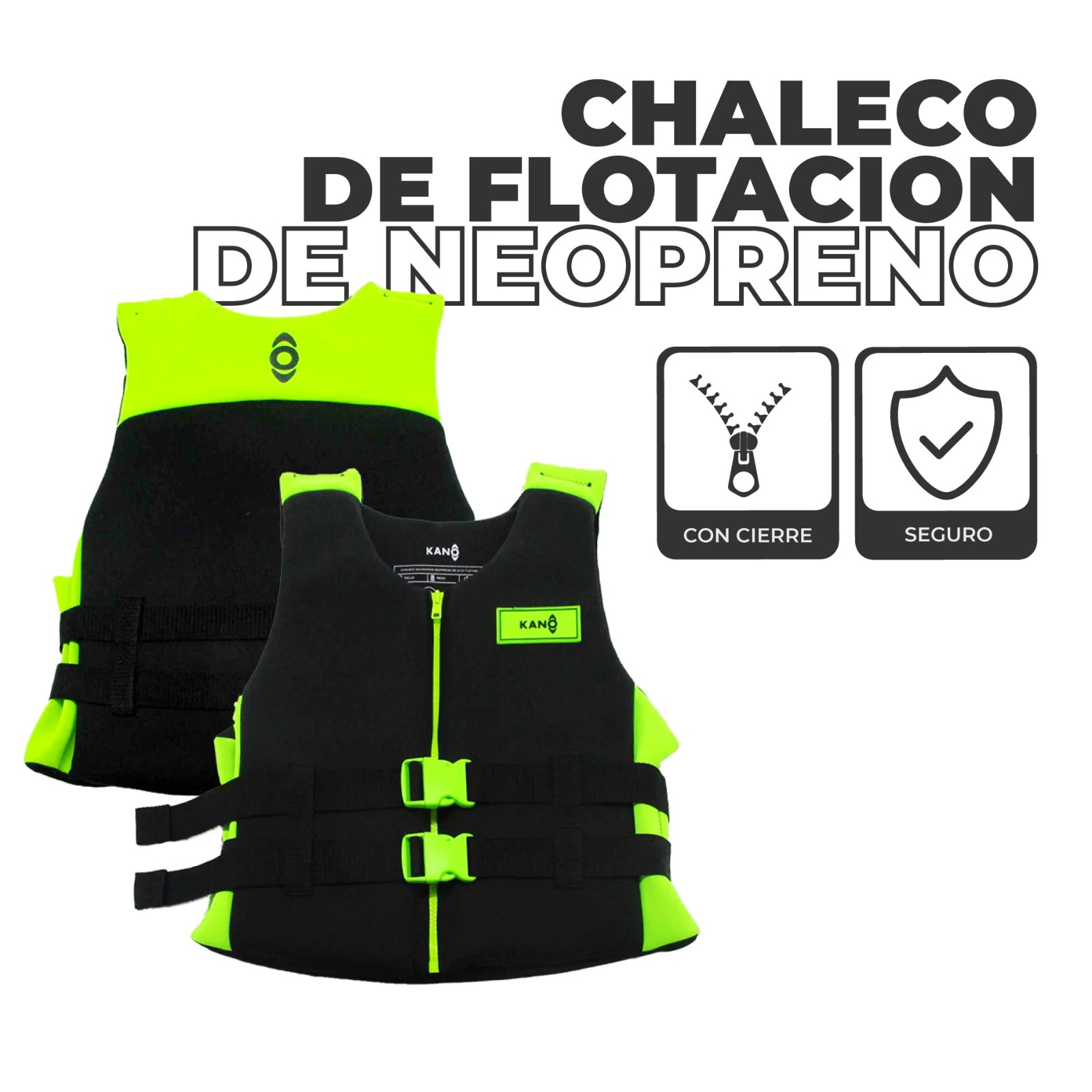 Chaleco Salvavidas Neopreno Kano - vista 3