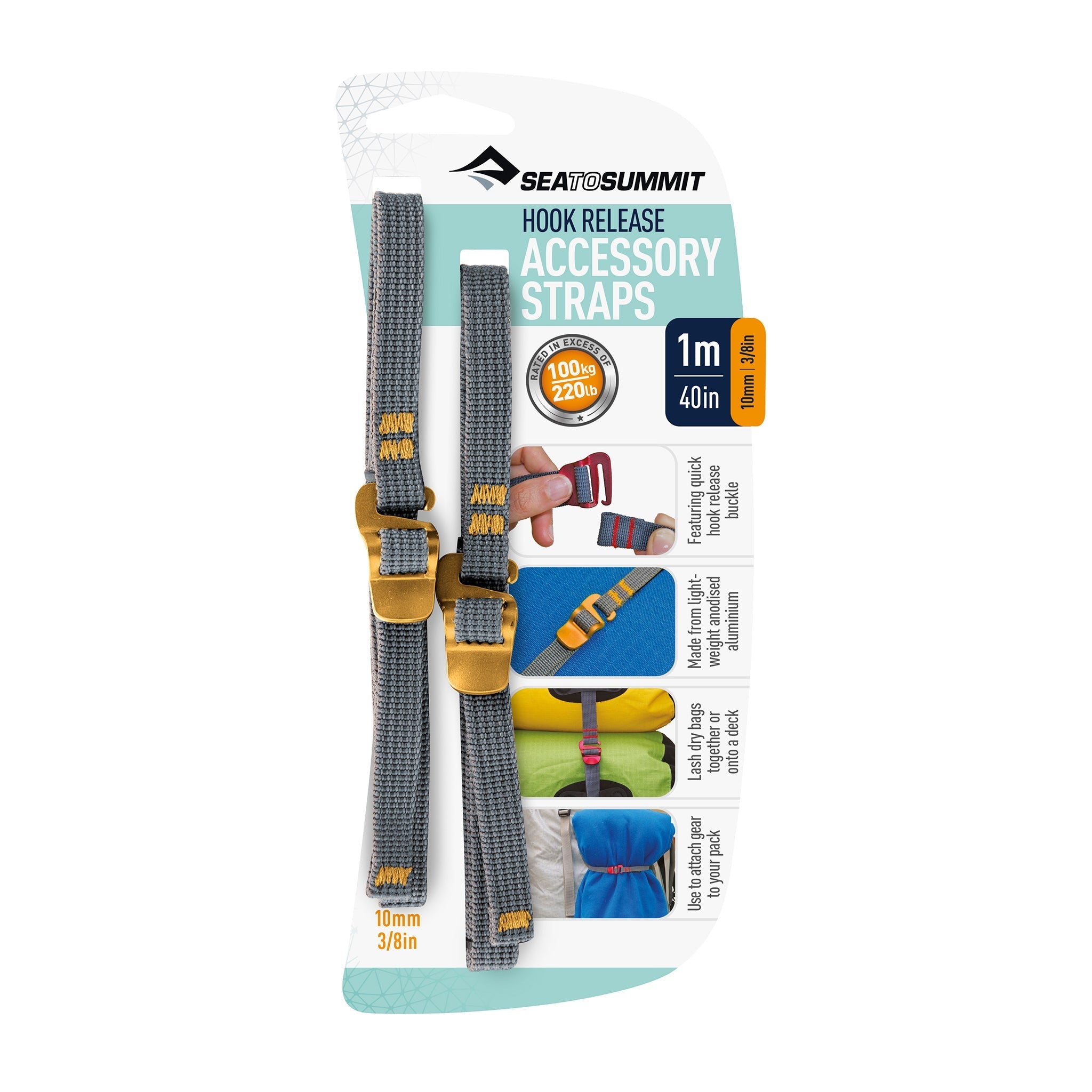 Correas Ligeras Sea To Summit Accessory Strap with Hook Buckle