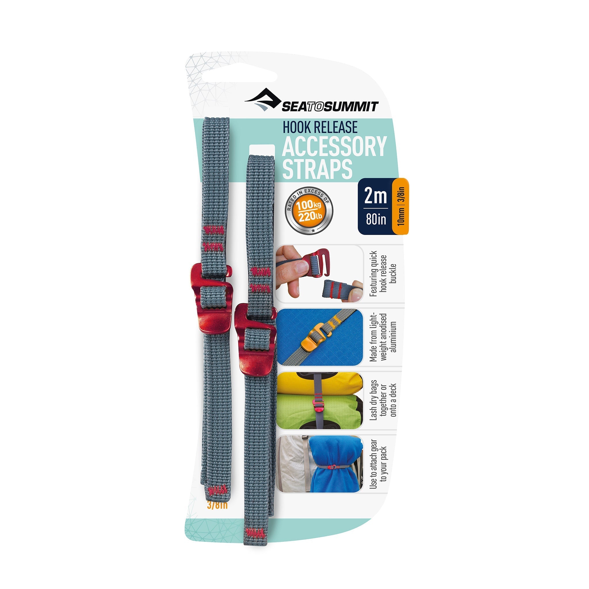 Correas Ligeras Sea To Summit Accessory Strap with Hook Buckle