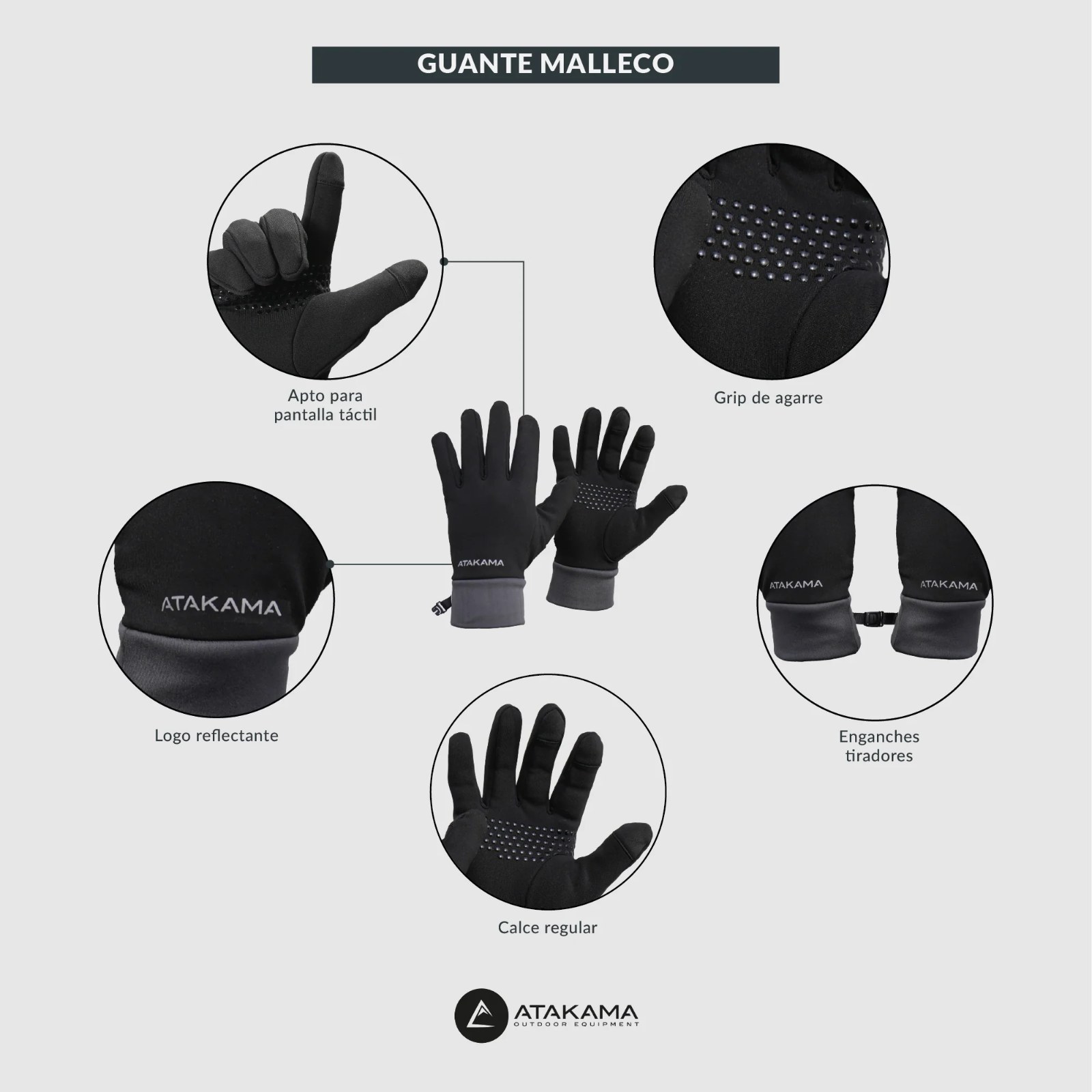 Guantes Térmicos Atakama Outdoor Isoflex Malleco - vista 6