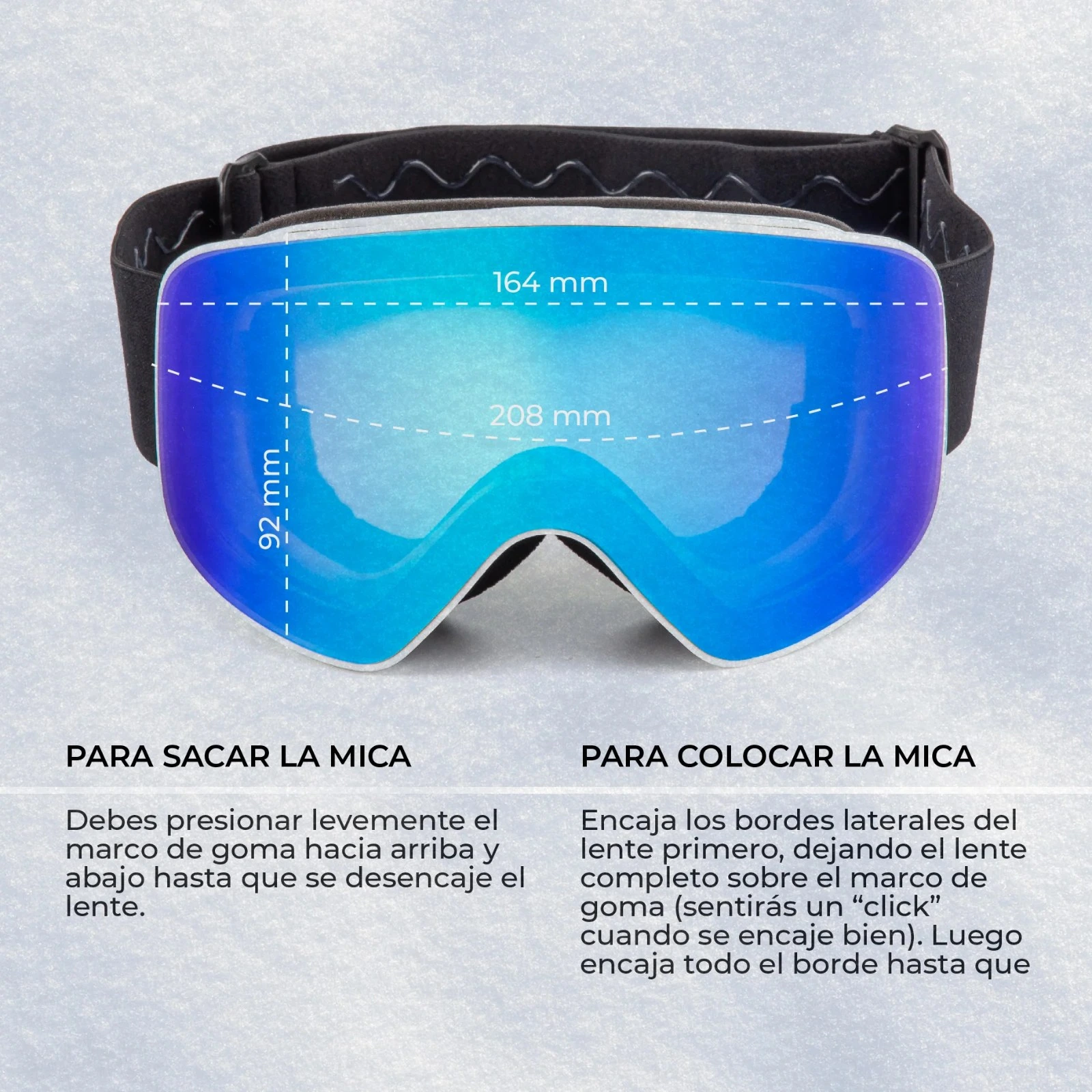 Antiparras de Nieve Ripper Kano - vista 9