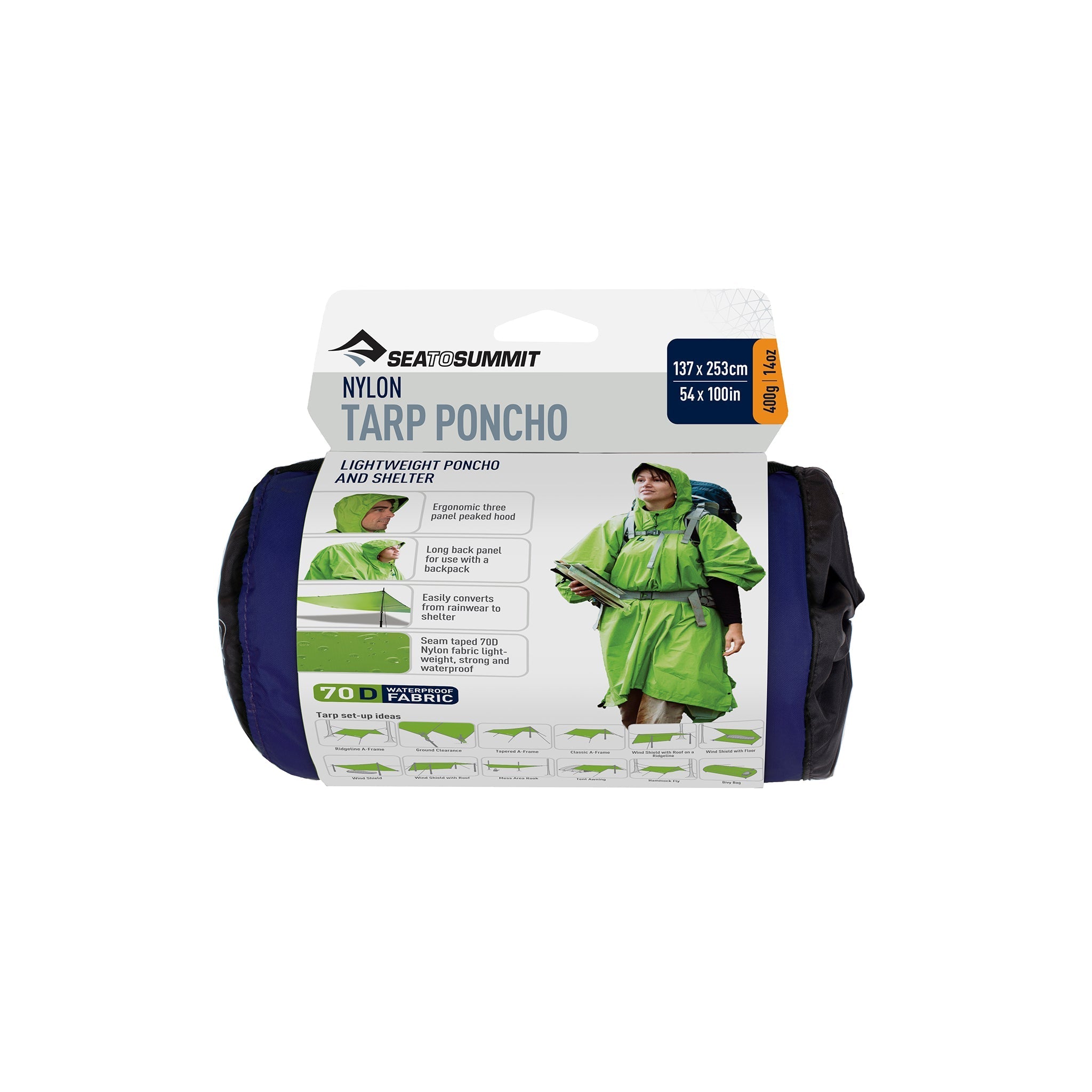 Poncho Sea To Summit Nylon Tarp