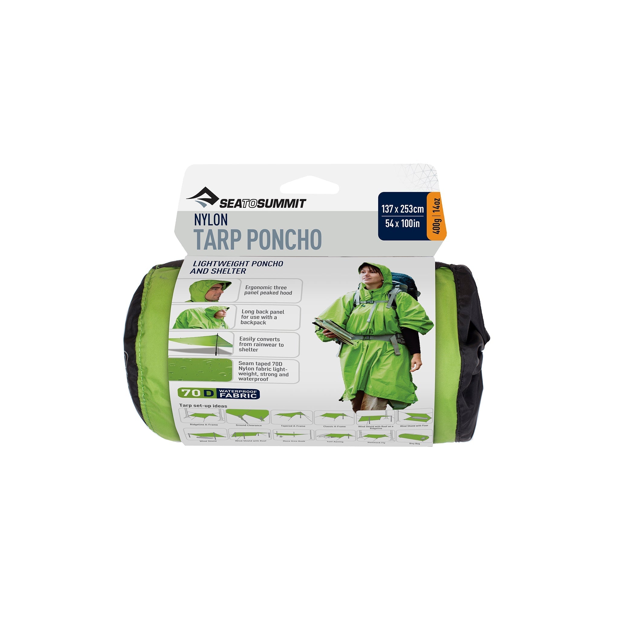 Poncho Sea To Summit Nylon Tarp