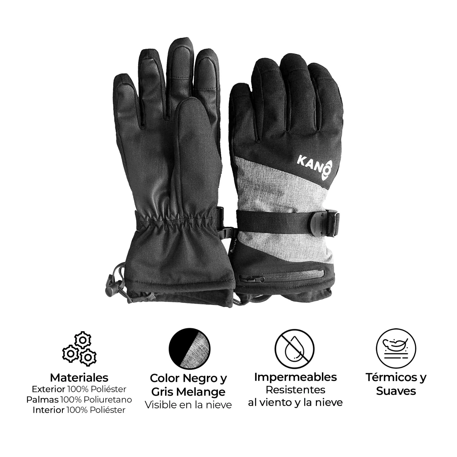 Guantes de Nieve PRO Kano - vista 2
