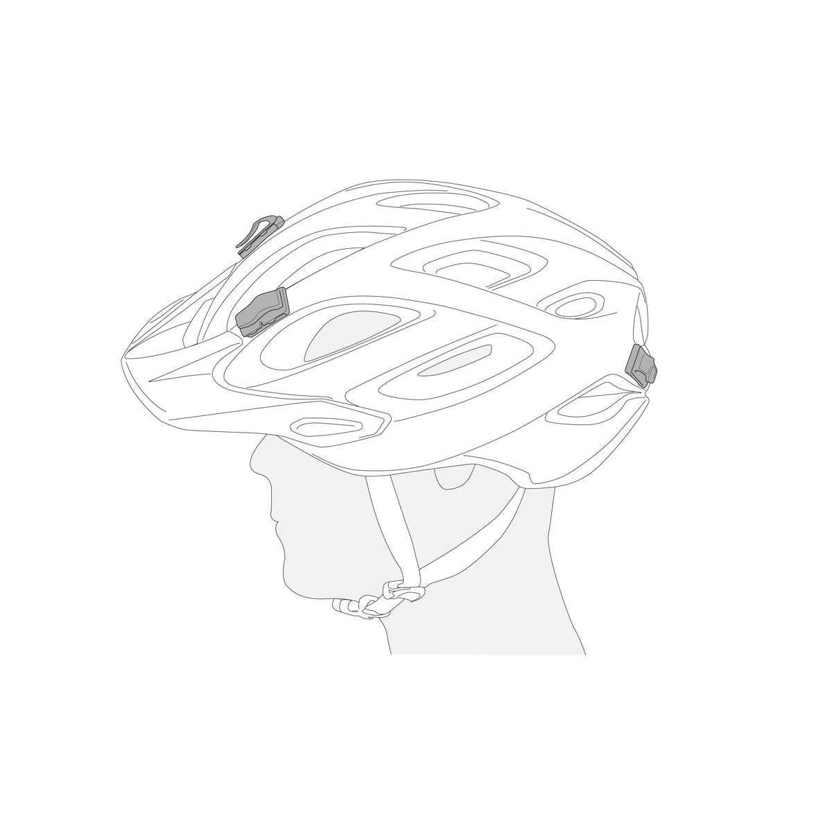 Adaptador Adhesivo para Casco Petzl Uni Adapt - detalle 2