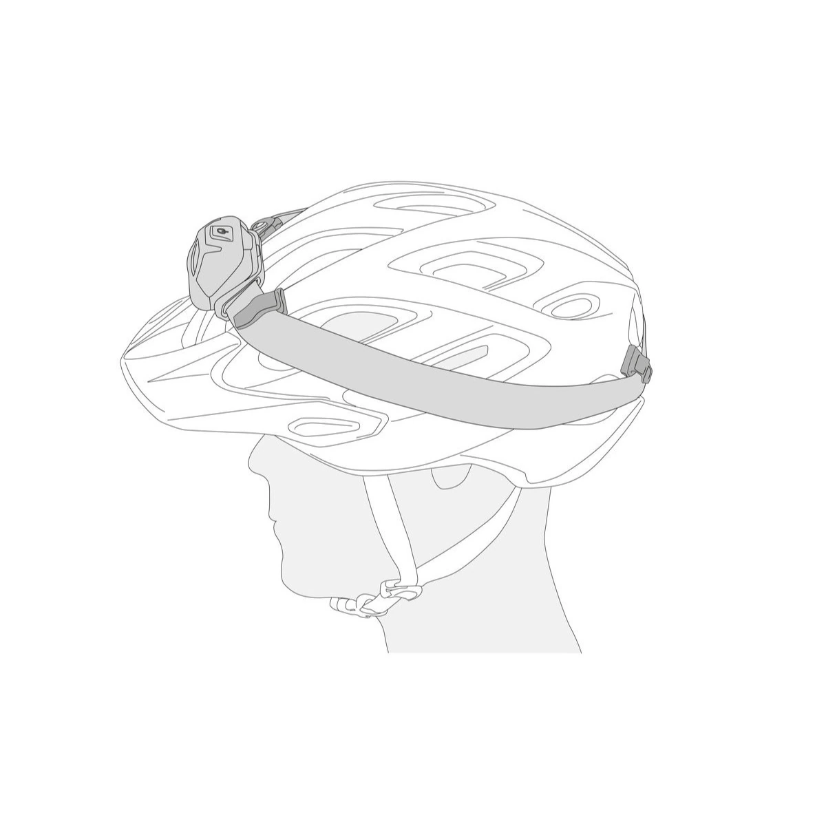 Adaptador Adhesivo para Casco Petzl Uni Adapt - detalle 3