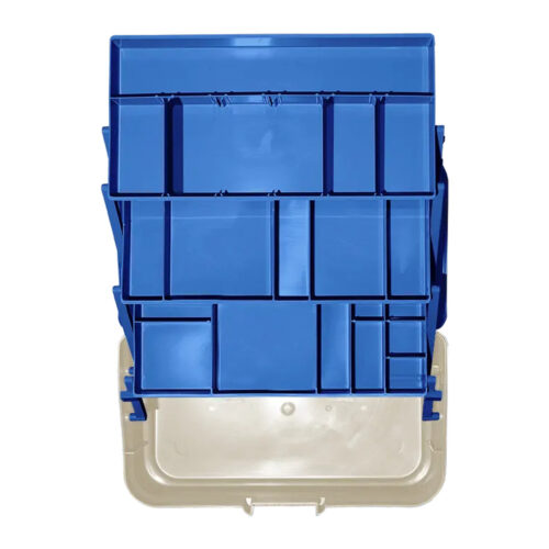 Caja Pesca Panaro 149 Azul-Blanco 3 bandejas