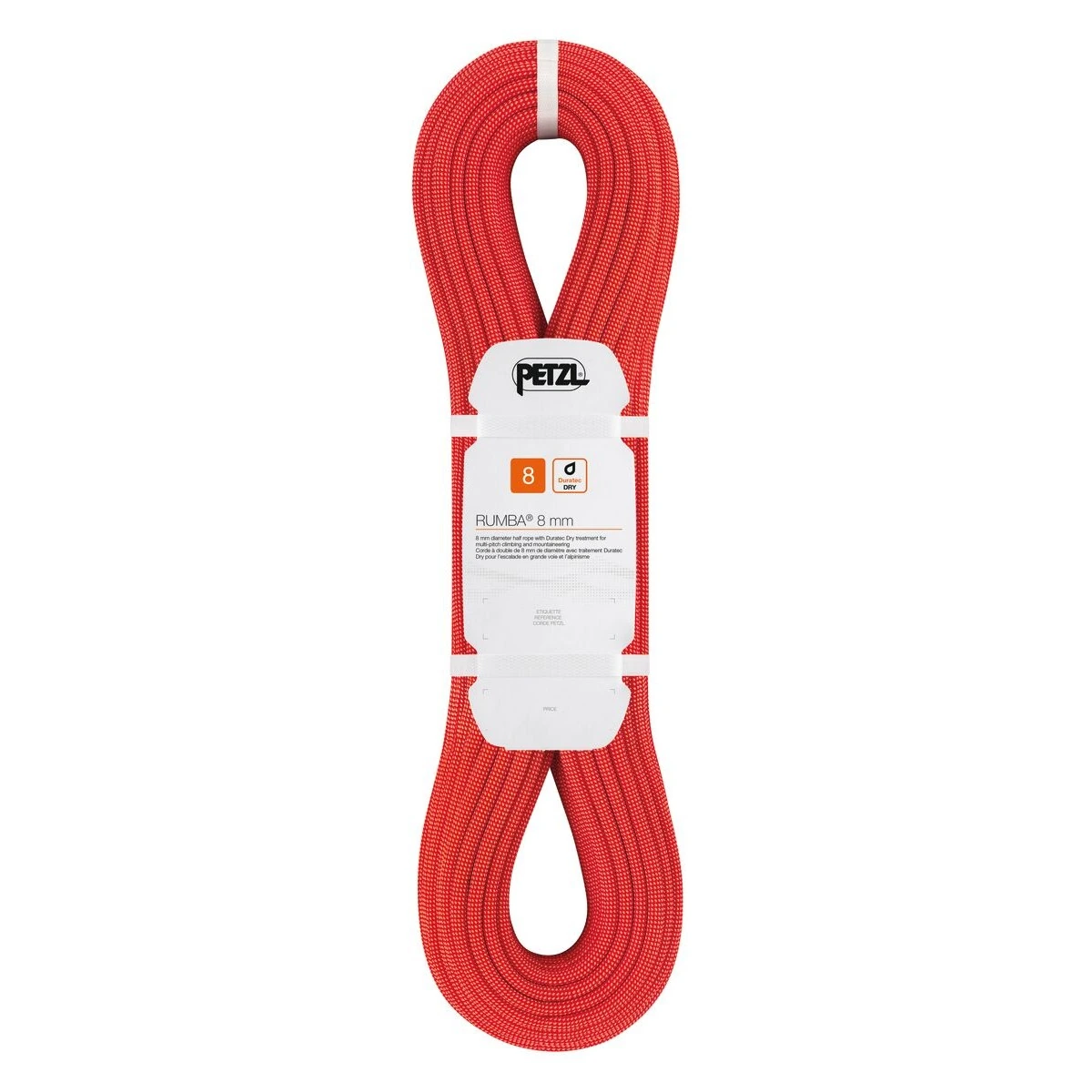 Cuerda Doble Dinámica Petzl Rumba 8mm 60mts - detalle 2