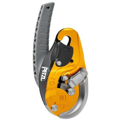 Descensor Industrial Petzl Autofrenante ID Evac color Amarillo