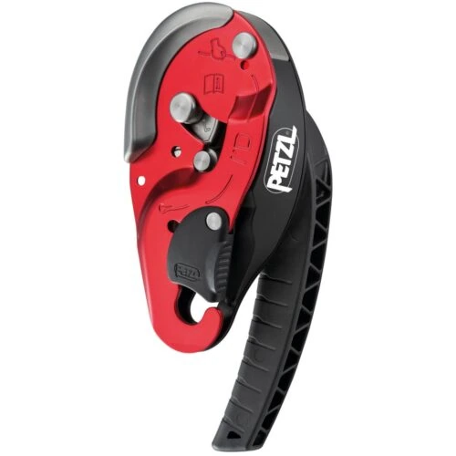 Descensor Industrial Petzl Autofrenante IDL color Rojo