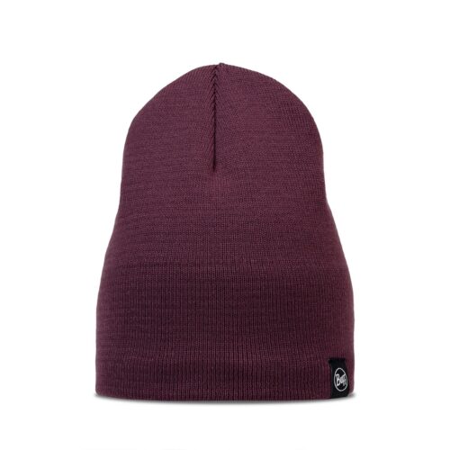 Gorro Buff Tejido con Banda de Polar Lilon Short color Burgundy