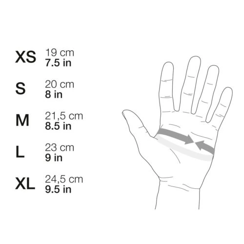 Guantes Petzl Cordex Negro - detalle 2