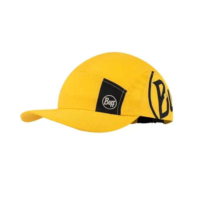 Jockey Buff 5 Panel Go Logo color Amarillo