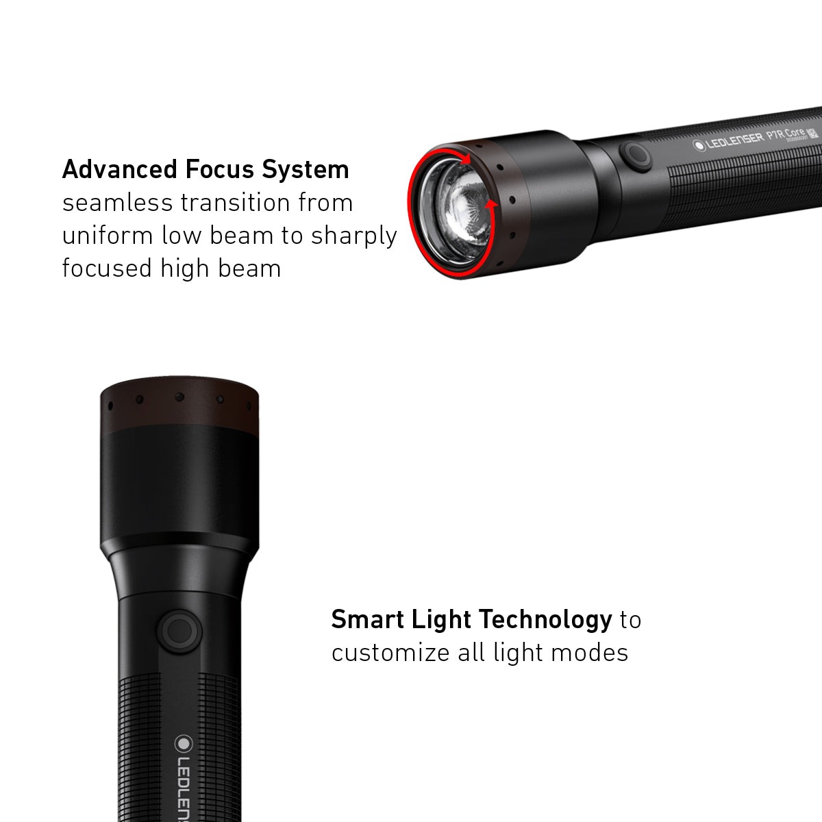 Linterna Rec Led Lenser P7r Core 1400 Lum #502181