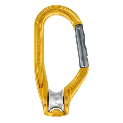 Mosquetón con Polea Petzl RollClip