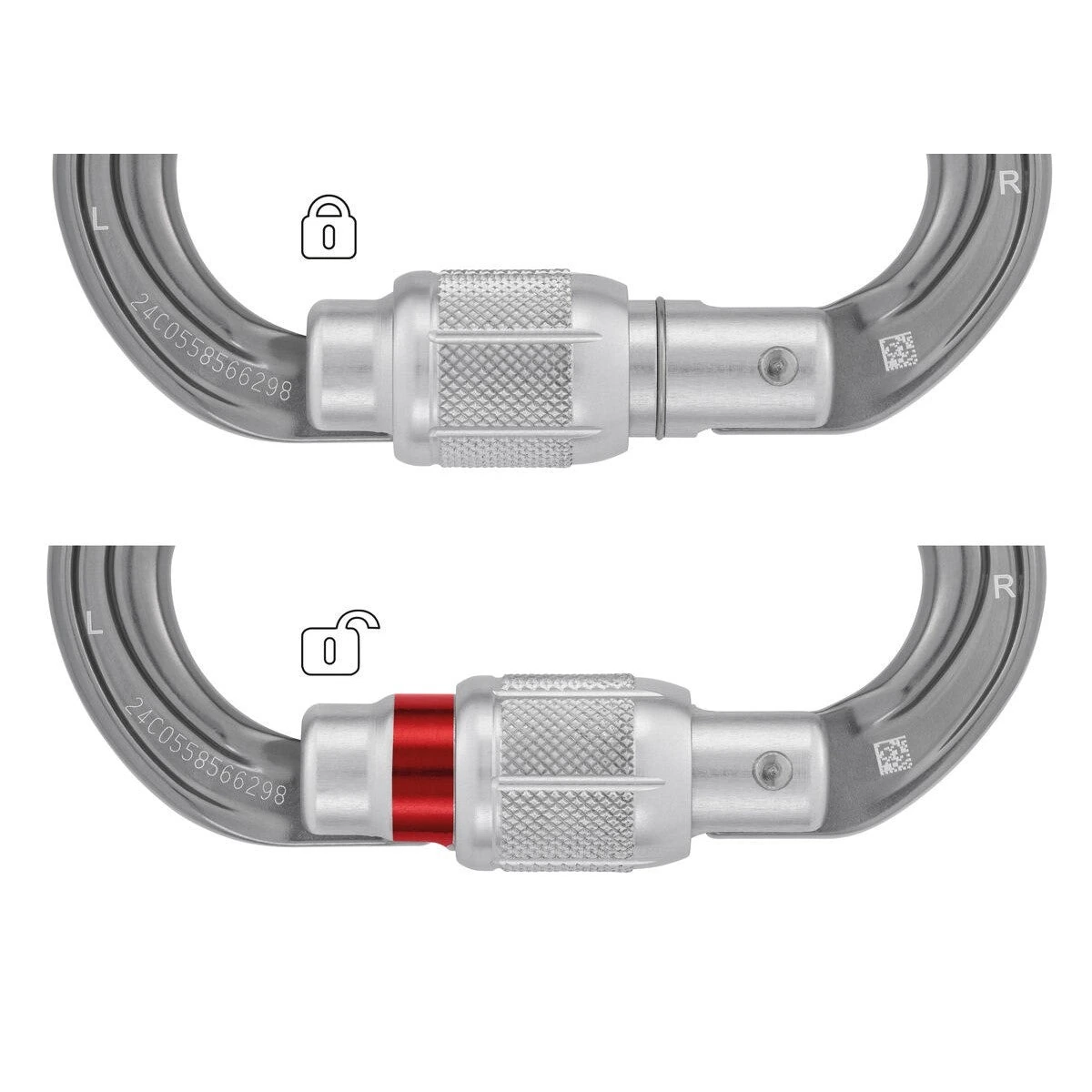 Mosquetón Seguridad Petzl Omni - detalle 2