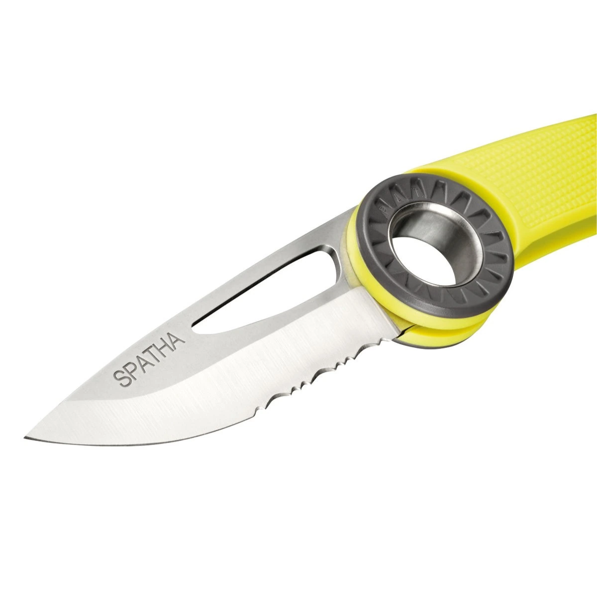 Navaja Petzl Spatha Amarillo - detalle 3