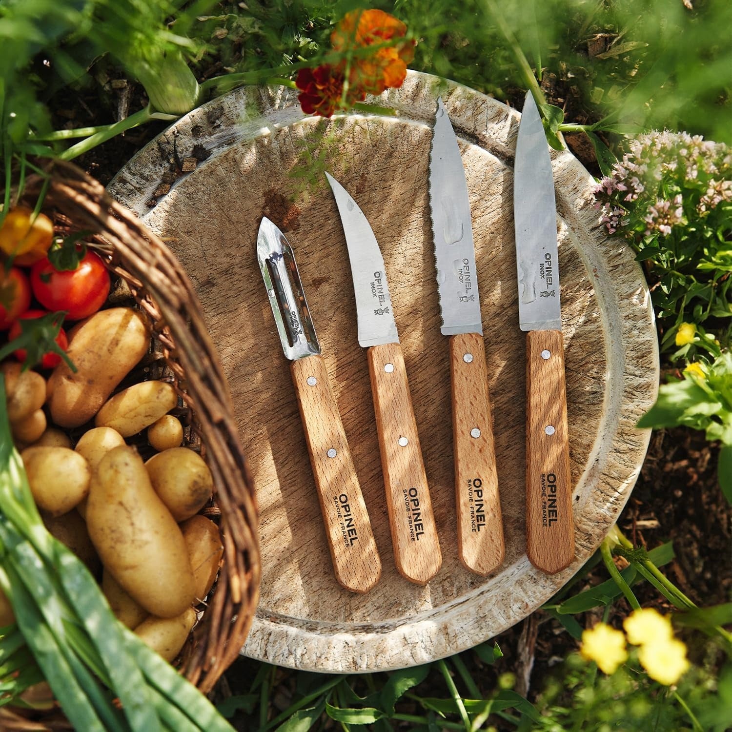 Set de Cuchillos Opinel Les Essentiels 4pc