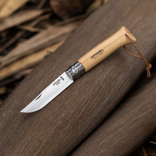 Cuchillo Opinel N°7 con Lazo de Cuero