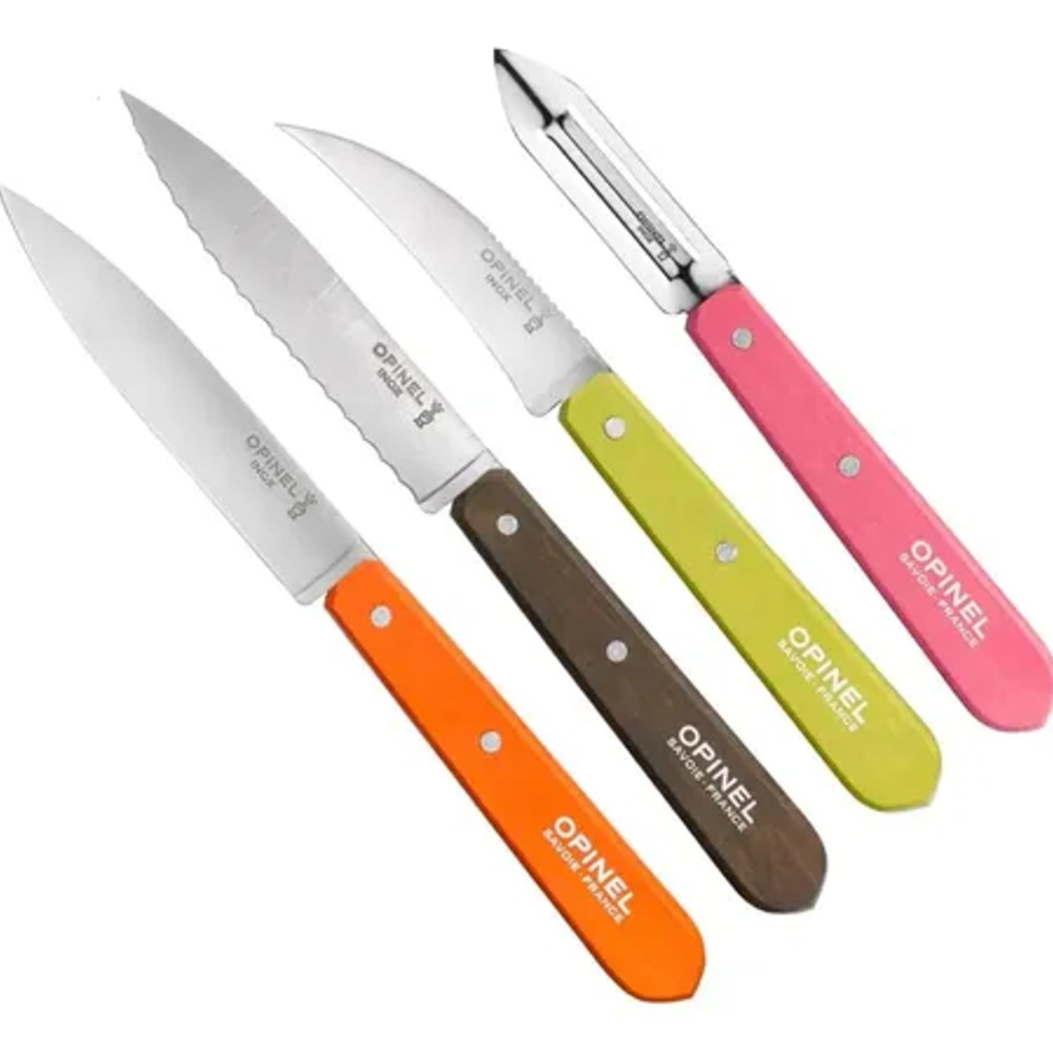 Set de Cuchillos Opinel Les Essentiels Fifties 4pc
