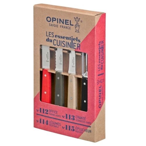 Set de Cuchillos Opinel Les Essentiels Loft 4pc