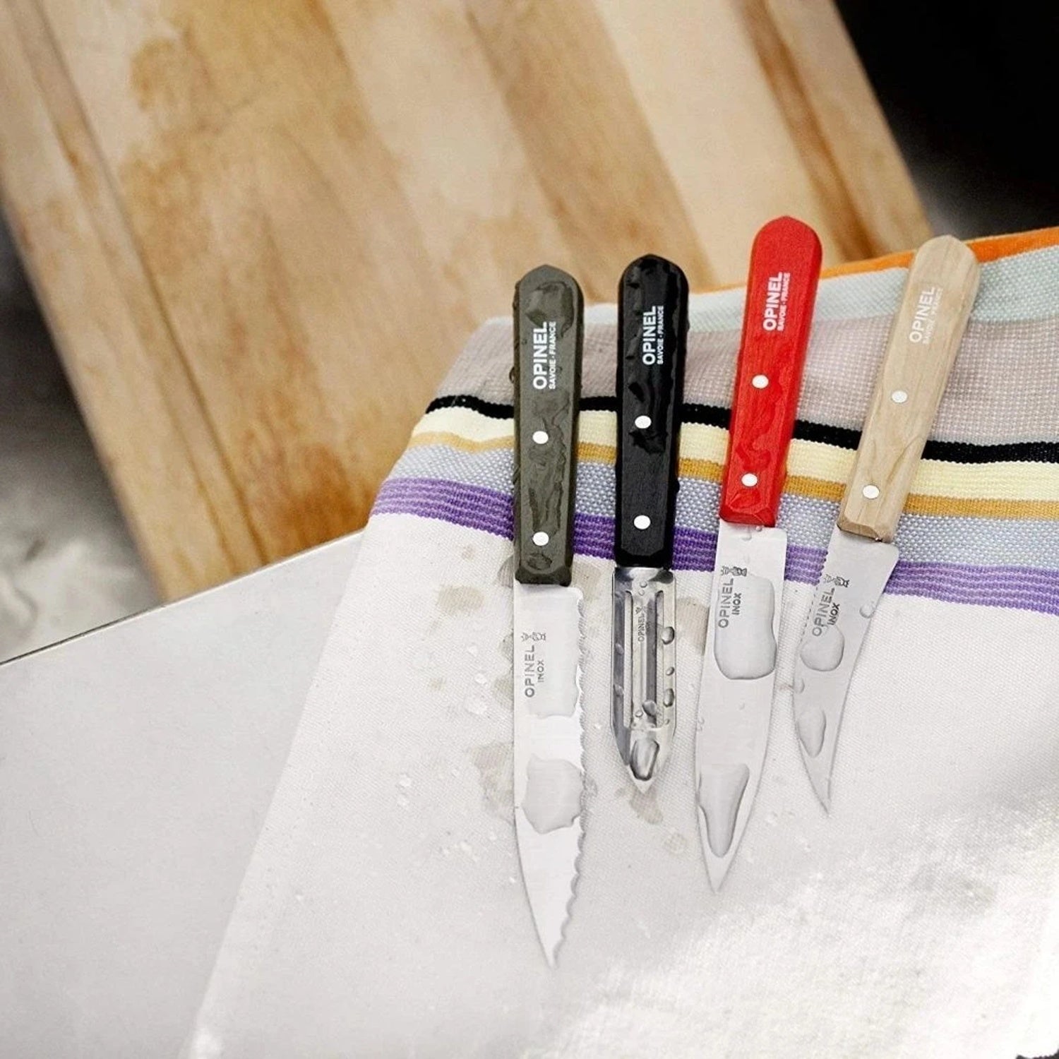 Set de Cuchillos Opinel Les Essentiels Loft 4pc